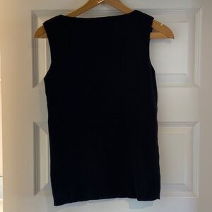 DKNY Classic Black Tank Top